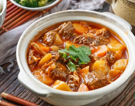  SƯỜN BÒ MỸ SỐT VANG