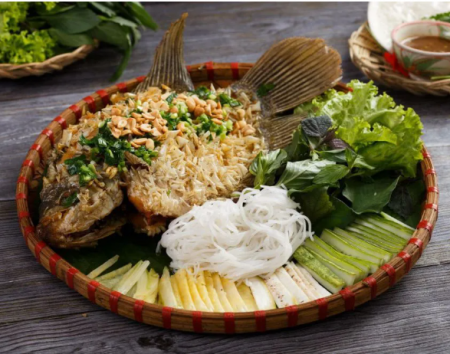  CÁ TAI TƯỢNG CHIÊN XÙ BÁNH TRÁNG